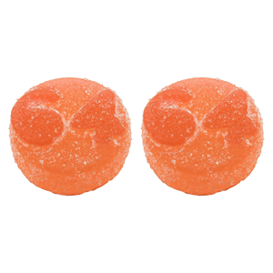 1964 - Sour Peach Live Rosin Gummies - Indica - 2 Pack