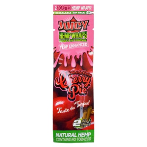 Juicy Jays - Terp-Enhanced Cherry Pie Hemp Wraps