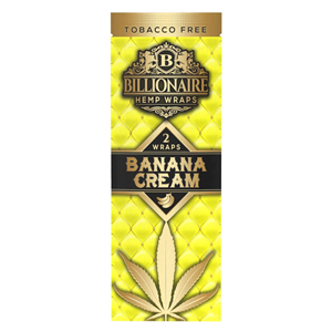 Billionaire Hemp Wraps - Banana Cream