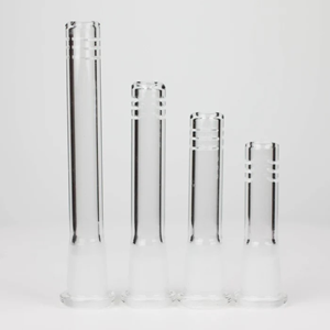 Glass Slitted Glass Diffuser Downstem 4 size (2.5"-5")
