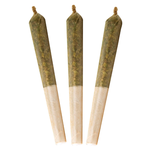 GREAZY - Hash Oil Infused Pre-Roll - Hybrid - 3x0.5g